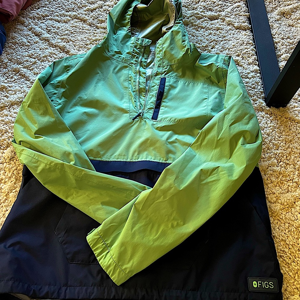 Jade / Navy Anorak Fig Jacket *Limited Edition*